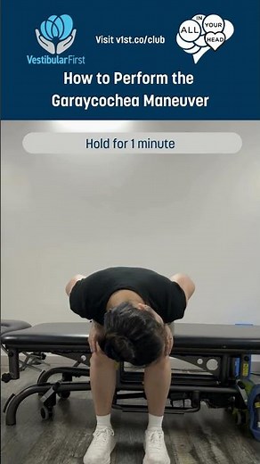 New BPPV maneuver: Garaycochea. Video tx for left anterior or right short arm posterior #bppv