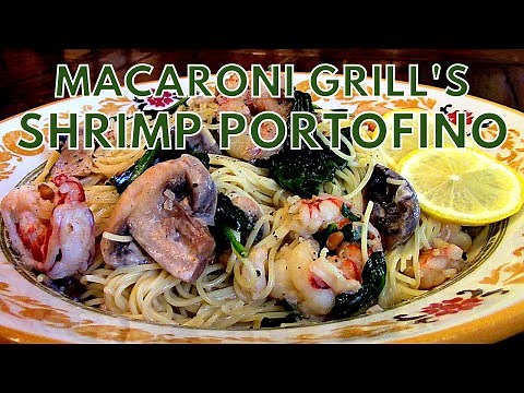 How to make ROMANO'S MACARONI GRILL'S | Shrimp Portofino Pasta