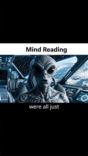 i want to believe...Alien on Mind Reading #alien #comedy #shorts #mindreading #ai