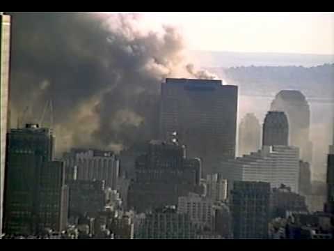 WTC 7 Smoking / Full Collapse Sequence / Dust Plume (Improved Video)