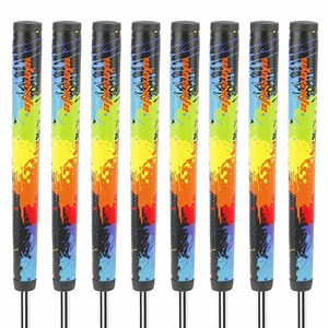 [Hot Item] Wholesale Personalized Golf Club Grips PU Leather Heptacolor Putter Golf Grips