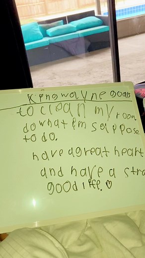 This simple easel board was my favorite gifting my boys. They will start writing down their goals/visions they want to accomplish for the week or month. What you water will eventually grow! #goals #manifesting #purpose #abundance #goalchasers | Tanika Whitaker