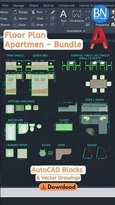 AutoCAD Drawings Furniture Library. Download ➡️blocksnorcam.com