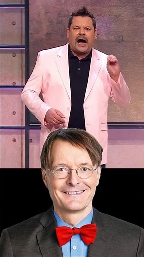 😂 Ingo Appelt and Karl Lauterbach😂#dieternuhr #olafschubert #lisaeckhart #fun #fun #laugh ￼
