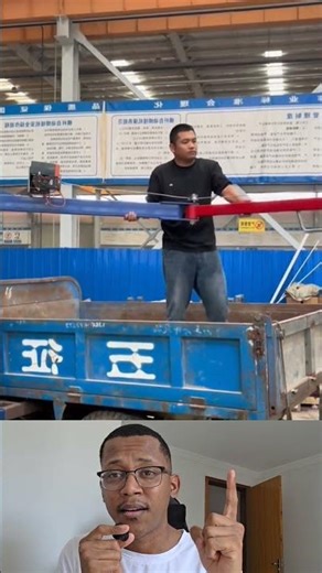 Amazing freight elevator 🤩🏗️⬆️