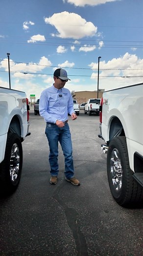 12K reactions · 265 shares | What’s the Real Difference Between an F-250 and F-350? Most people think they’re the same truck, but there’s more under the surface. We break down the axle, spring, and payload differences that make the F-350 a better choice for heavier setups. Would you pick the F-250 or go straight for the one-ton? #WorkTruck #FordF350 #DieselTalk | Whiteface Ford | Facebook