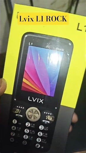 lvix L1 ROCK NEW KEYPAD PHONE first look