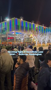 ❄️Snowflake Lane hits different from the Bellevue Arts Museum balcony ❄️✨Skip the crowds, lean into the magic, and experience the show from a warm, private viewing space overlooking it all. Perfect for families, client appreciation nights, date nights — or just because you deserve a little holiday joy. 🎟️ Now booking December balcony experiences ✨ Limited spots available - link in bio #SnowflakeLane #BellevueWA #HolidaySeason #FamilyFun #DateNightIdeas #BellevueArtsMuseum #ExperienceBellevue | 