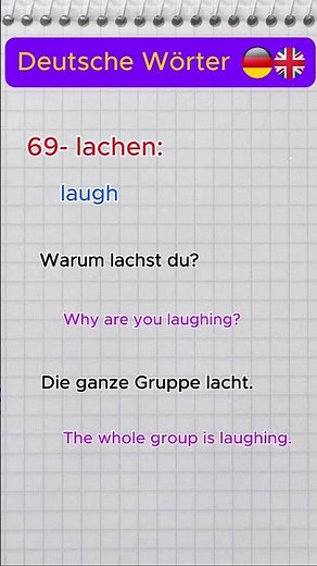 69/100 German Words for Beginners ✅ Easy German Lesson