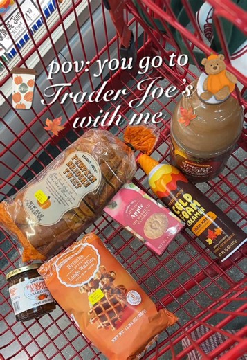 ASMR Shop with me for Fall goodies @Trader Joe's 🍁🍪 #asmrshopping #shopwithme #asmrshoppingvlog #traderjoes #traderjoesfinds