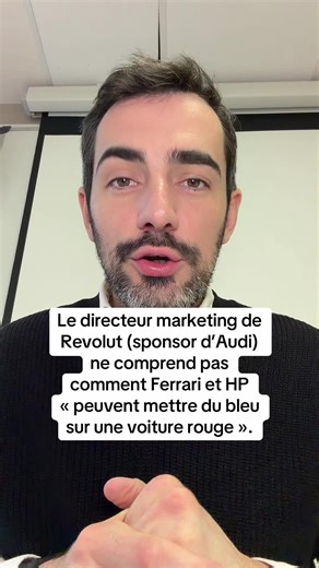 Pourquoi du bleu sur une Ferrari ?