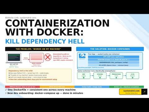 Containerization Explained: How Docker Ends “Works on My Machine” Forever