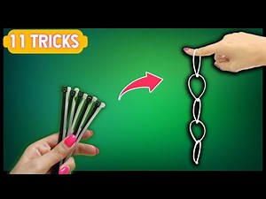 11 ingenious zip tie tricks | useful ideas with zip tie or cable ties that will surprise you!💡