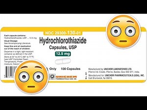 Hydrochlorothiazide: Side Effects, Dosage & Uses