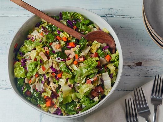 Garbage Salad with Sweet Italian Vinaigrette