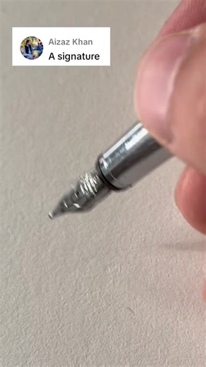 How to Draw a Signature Style Letter A