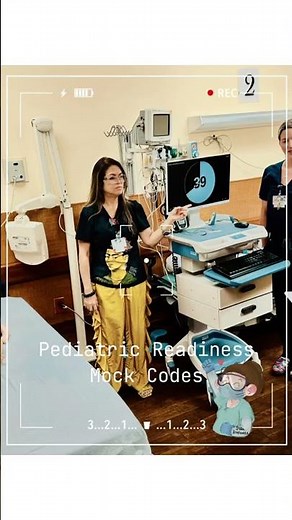Pediatric Readiness Mock Codes #pediatricnurse #emergency