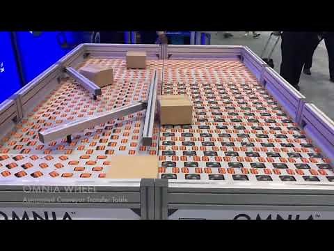 OMNI-DIRECTIONAL CONVEYOR TRANSFER STATION by Omnia