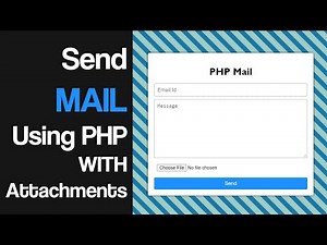 How to Send Mail & Attachments using PHP in Hindi
