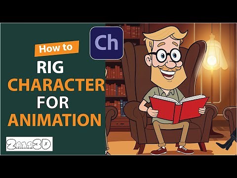 Rig this Adobe Character Animator puppet in 37 Minutes