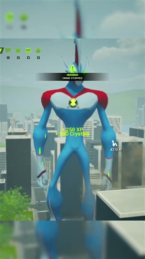 Albedo Saving The Day New Ben 10 GALVAN #shorts #highrpmshorts #ben10