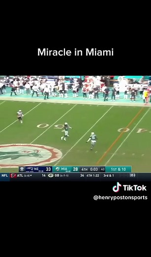 Miami Miracle: Dolphins' Unforgettable Last Play Victory