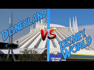 Space Mountain VERSUS (Disneyland Vs. Disney World)