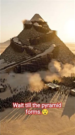 The Real Way Pyramids Were Built | Cinematic Timelapse 😳