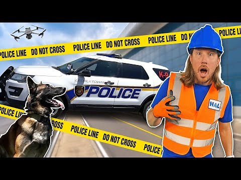 Help Handyman Hal find his missing tools! | Rescue Vehicles and Police Cars for Kids