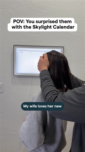 Skylight Calendar is the ultimate gift for organized wifeys. | Skylight