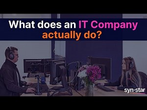 What does an IT Company actually do?