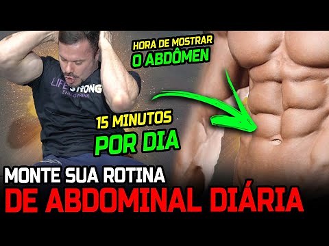 ABDOMINAIS EM CASA - APENAS 15 MINUTOS POR DIA !!!