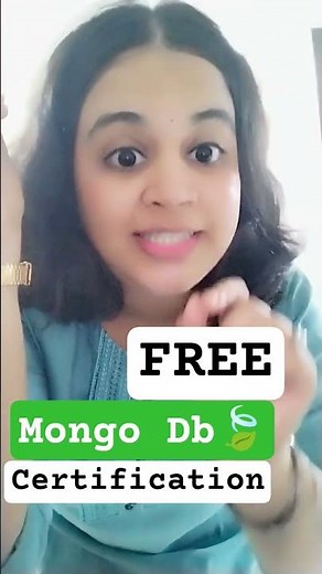 How to Get a Free MongoDB Certificate #shorts #programming #geeksforgeeks