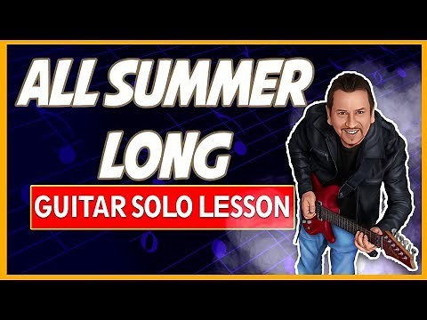 Kid Rock - All Summer Long - Guitar Solo Lesson