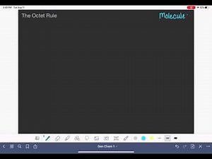 62: Intro to the octet rule and Lewis structures