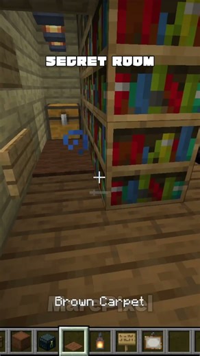 Minecraft Lifehack: Secret Room You Didn’t Know About! 🔥 #shorts