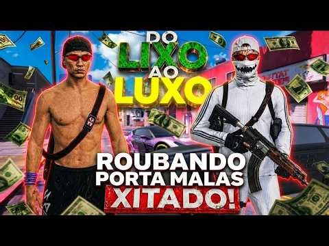 ROUB4NDO PORTA-MALAS DOS CARROS DOS OUTROS NO GTA RP XITADO