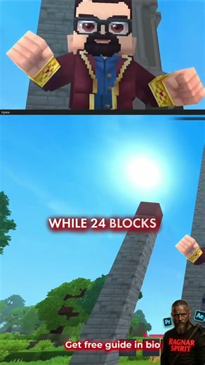 Minecraft Fall Damage Explained: Surviving Deadly Drops #shorts