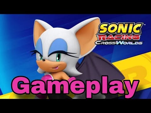 Sonic Racing: CrossWorlds - Rouge Gameplay