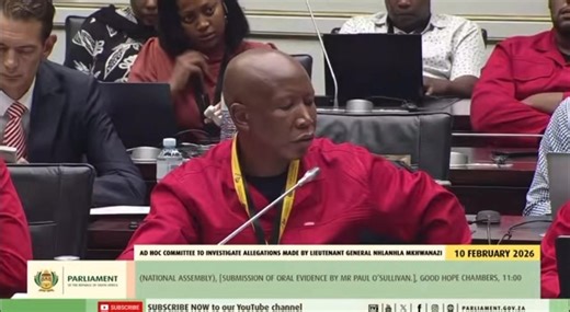 ♦️Must Watch♦️ President and Commander-in-Chief of the EFF, Julius Malema, reprimands Paul O’Sullivan for refusing to answer questions about events prior to 1990. The CIC reminds him that he took an oath committing him to answer all questions truthfully. #EFFInParliament #AdHocCommittee | Economic Freedom Fighters