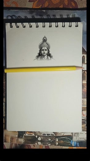 Art Transition alert [Shree Krishna] #shorts #art #anime #sketch #shreekrishna #trending #fypシ