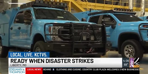 A look Inside AT&T’s Disaster Recovery Warehouse in Kansas City, keeping communities connected in cr