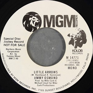 Jimmy Osmond - Little Arrows