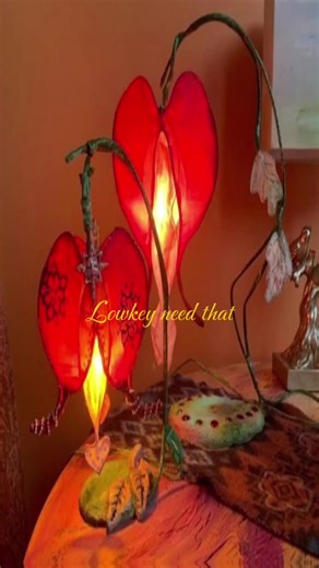 #flowerlamps #vintagevibes #fypシ | Flower Lamp