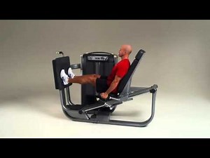Matrix Fitness Ultra Leg Press Setup & Movements sp5lOlwj0mI