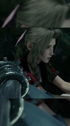 Aerith's Bold Choice: Cloud Over Zack #shorts
