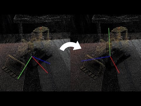 Aligning COLMAP’s Arbitrary Axes for 3D Gaussian Splatting