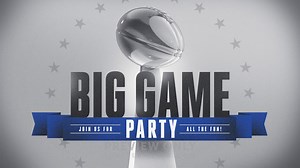 Big Game Party - Title Graphics