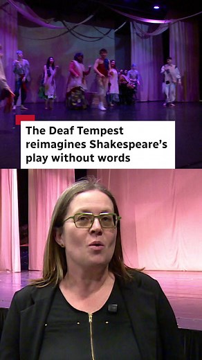 The Deaf Crows Collective theatre group in Regina is reimagining William Shakespeare’s The Tempest, relying on imagery while keeping the original play's plot and characters. The entire cast is deaf or hard of hearing. The Deaf Tempest runs at the Regina Performing Arts Centre from Feb. 26 to Feb. 28. #Sask #CBCNews #YQR #shakespeare #theatre