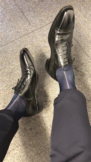 The Elegant Secret Under Dress Shoes | SHÉR Sheer Socks for Men